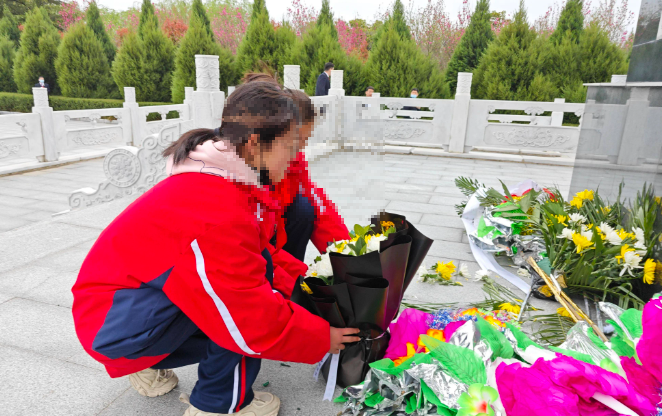 西安公墓扫墓流程图片