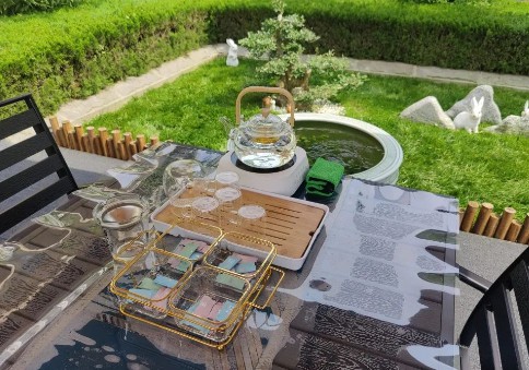 寿阳山墓园免费茶水供应